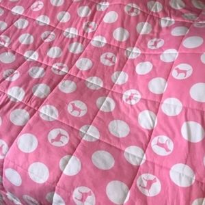 PINK VICTORIA'S SECRET VINTAGE COMFORTER